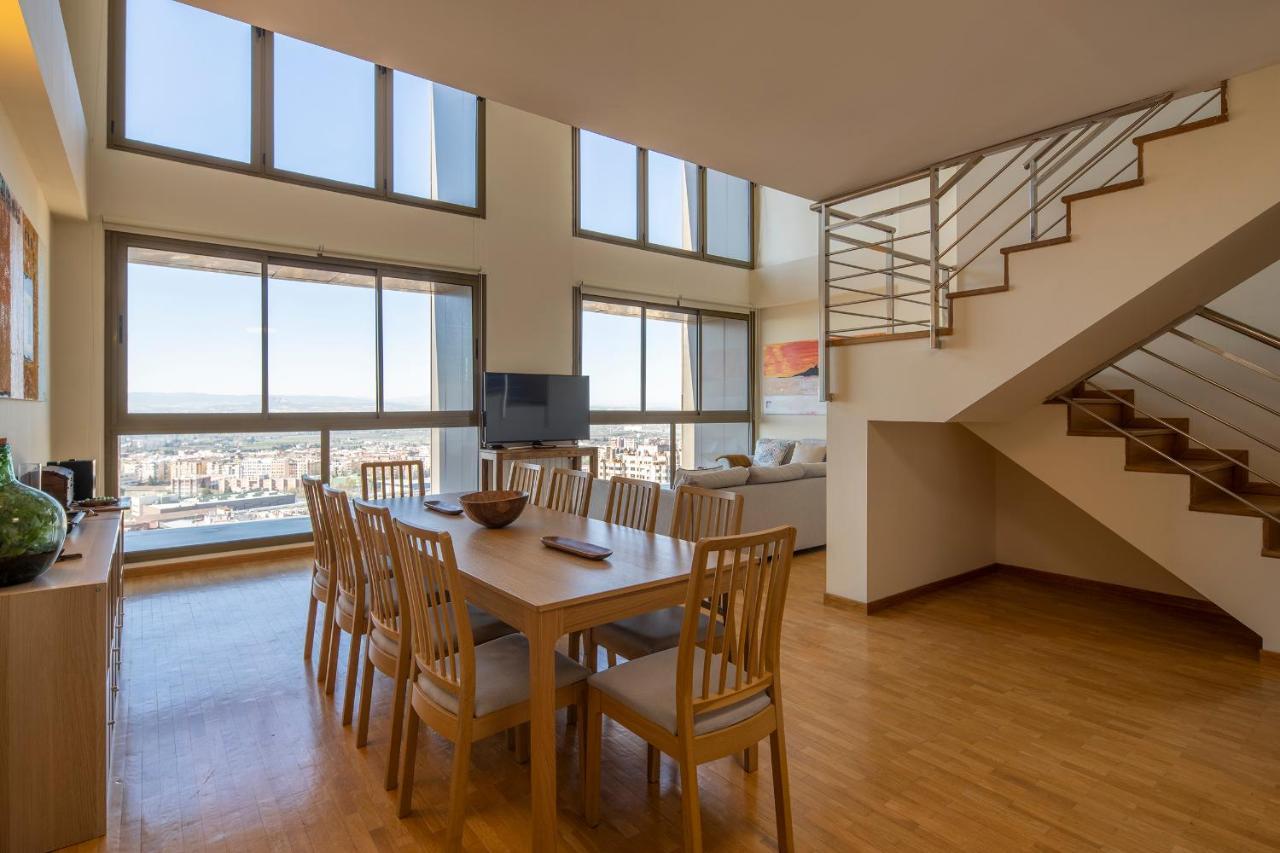 Atico Top Granada, Penthouse, 18-19Th Floor, City Centre, Views, Terrace, Free Parking 외부 사진