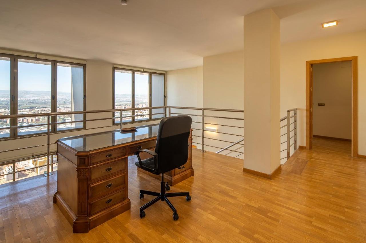 Atico Top Granada, Penthouse, 18-19Th Floor, City Centre, Views, Terrace, Free Parking 외부 사진