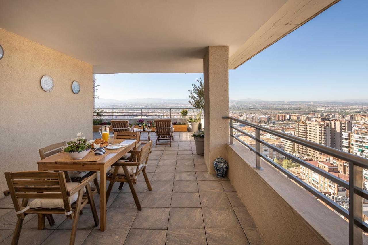 Atico Top Granada, Penthouse, 18-19Th Floor, City Centre, Views, Terrace, Free Parking 외부 사진