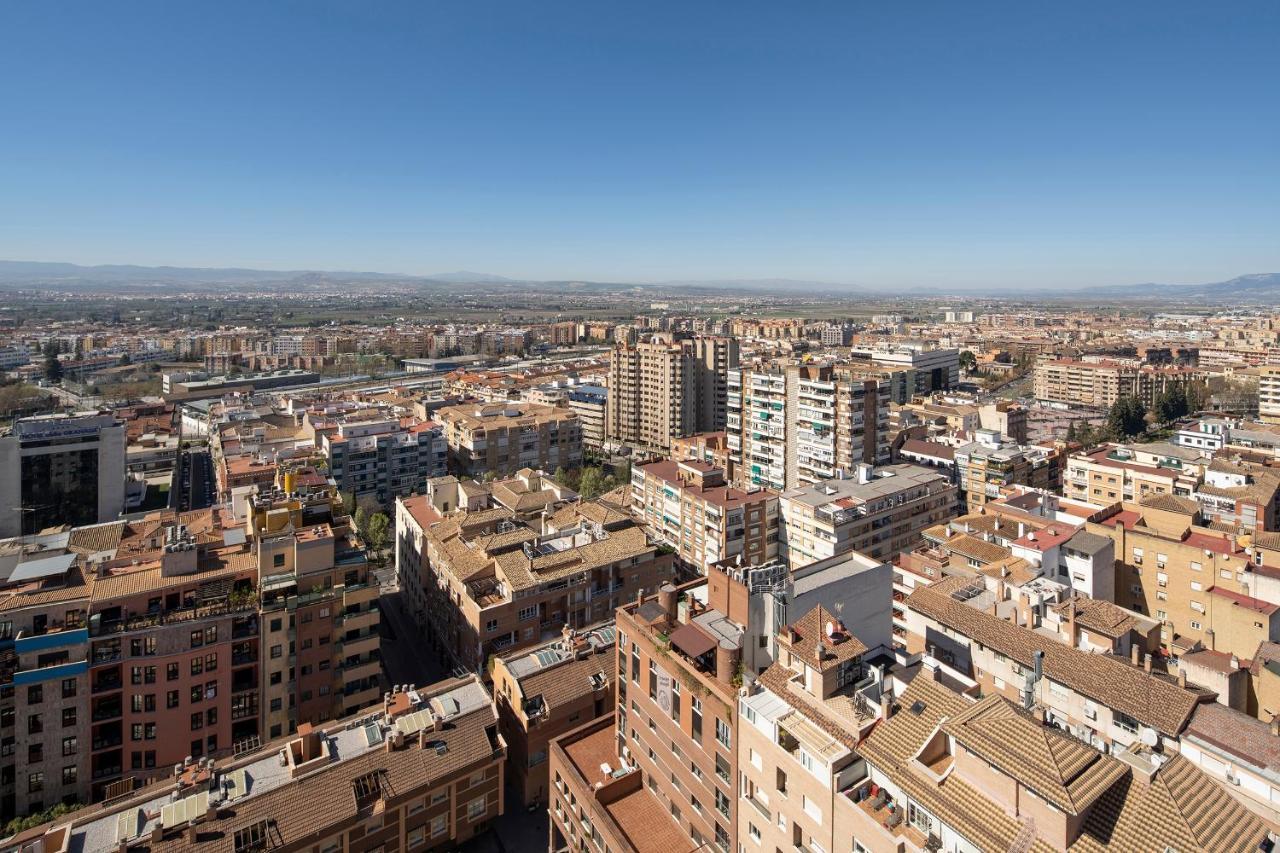 Atico Top Granada, Penthouse, 18-19Th Floor, City Centre, Views, Terrace, Free Parking 외부 사진