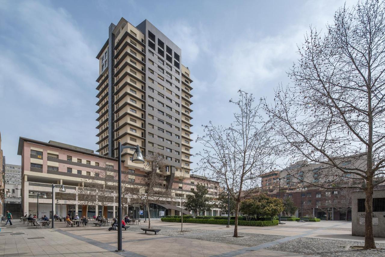Atico Top Granada, Penthouse, 18-19Th Floor, City Centre, Views, Terrace, Free Parking 외부 사진