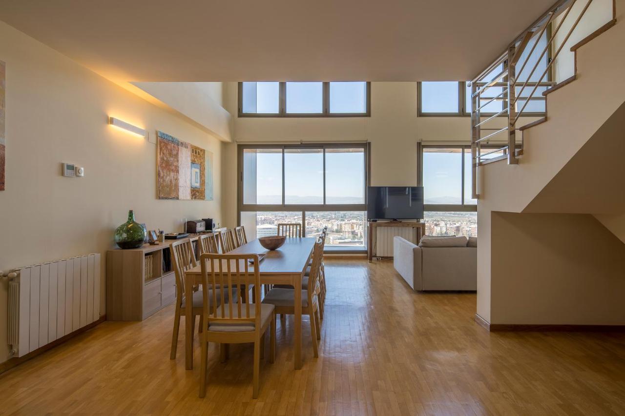 Atico Top Granada, Penthouse, 18-19Th Floor, City Centre, Views, Terrace, Free Parking 외부 사진