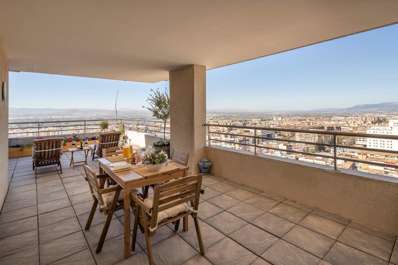 Atico Top Granada, Penthouse, 18-19Th Floor, City Centre, Views, Terrace, Free Parking 외부 사진